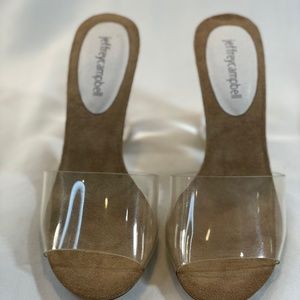 Jeffrey Campbell lucite heels